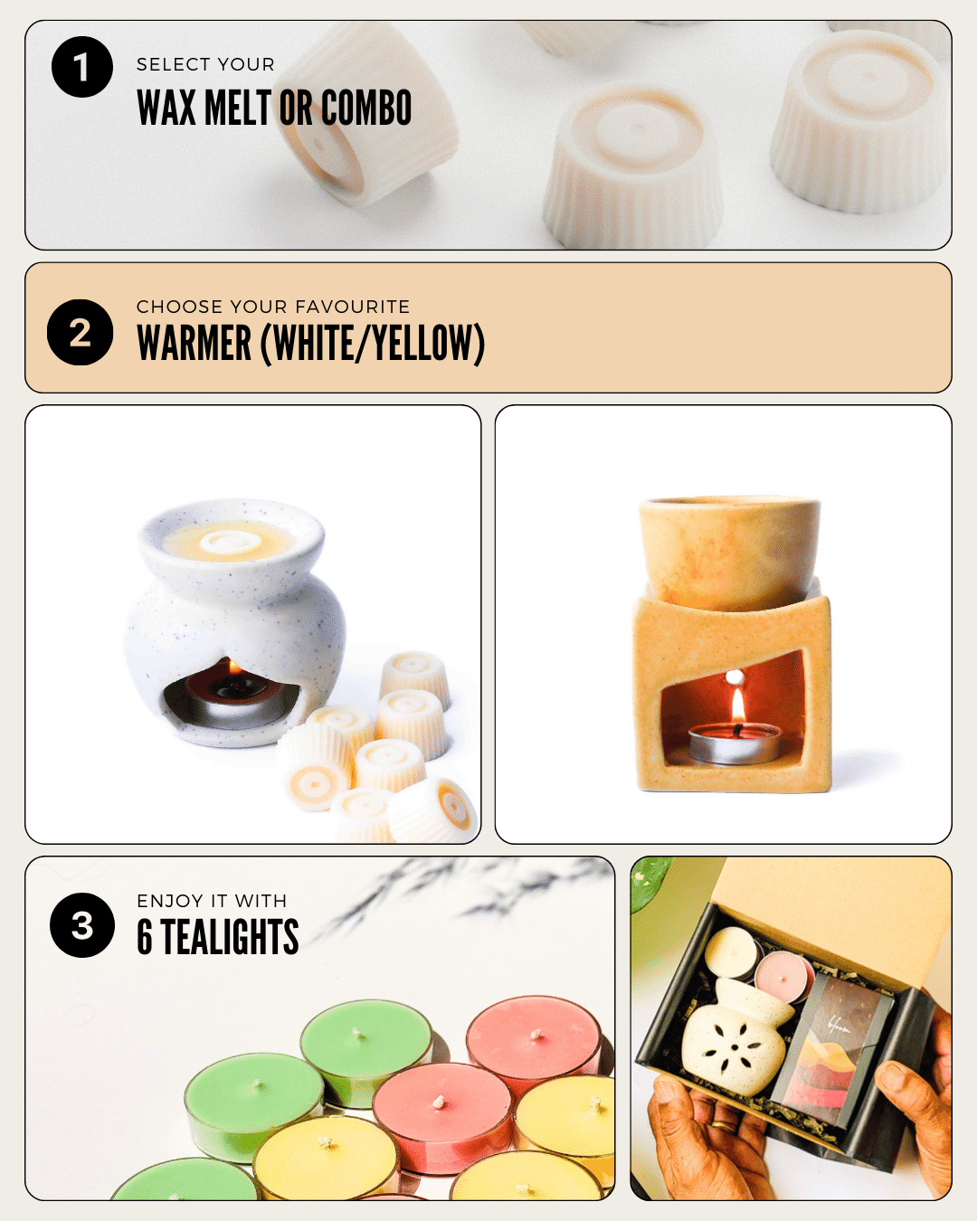 Gift Pack Discovery Wax Melts & Wax Warmers